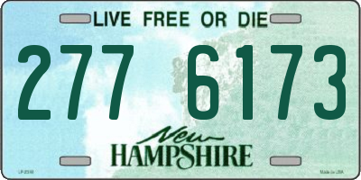 NH license plate 2776173