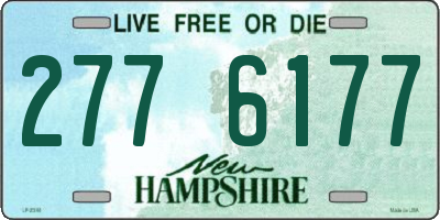 NH license plate 2776177