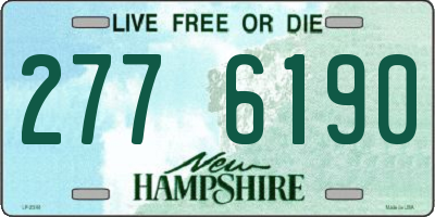 NH license plate 2776190