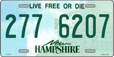 NH license plate 2776207