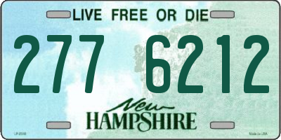 NH license plate 2776212