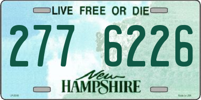 NH license plate 2776226