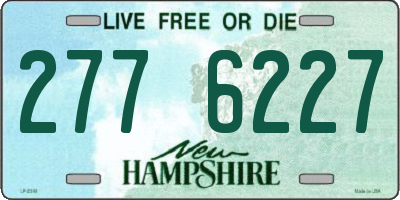 NH license plate 2776227