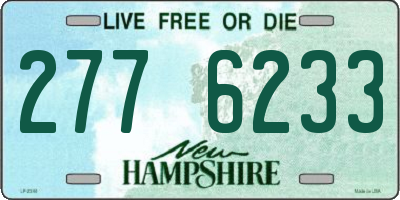 NH license plate 2776233