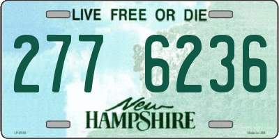 NH license plate 2776236