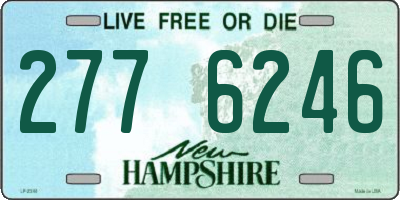 NH license plate 2776246