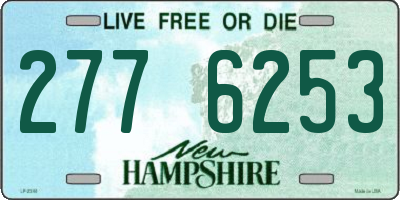 NH license plate 2776253