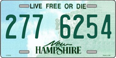 NH license plate 2776254