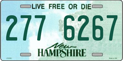 NH license plate 2776267