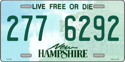 NH license plate 2776292