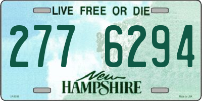 NH license plate 2776294