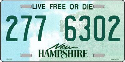 NH license plate 2776302