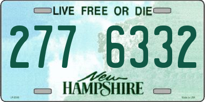 NH license plate 2776332