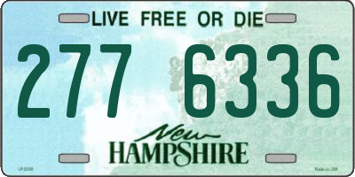NH license plate 2776336