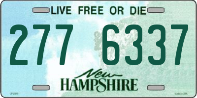 NH license plate 2776337