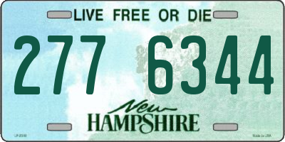 NH license plate 2776344