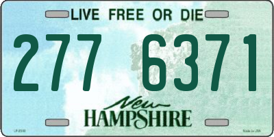 NH license plate 2776371