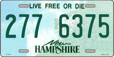NH license plate 2776375