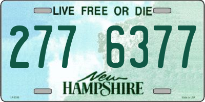 NH license plate 2776377
