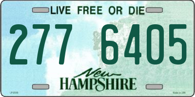 NH license plate 2776405