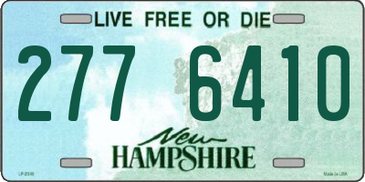 NH license plate 2776410