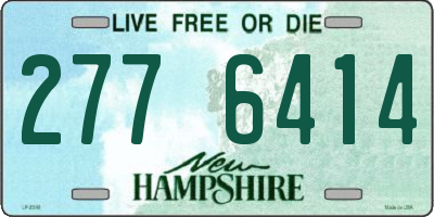 NH license plate 2776414