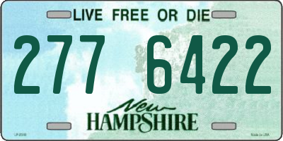 NH license plate 2776422
