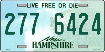 NH license plate 2776424