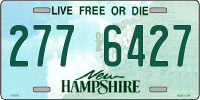 NH license plate 2776427