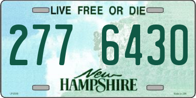 NH license plate 2776430