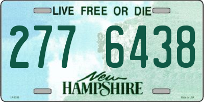NH license plate 2776438