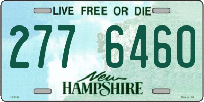 NH license plate 2776460