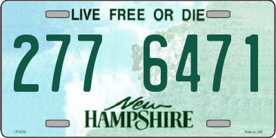 NH license plate 2776471