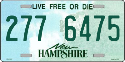 NH license plate 2776475