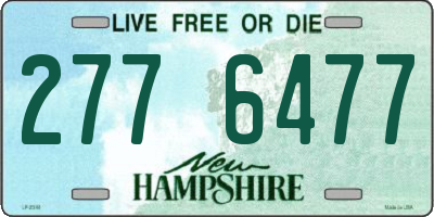 NH license plate 2776477