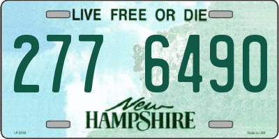 NH license plate 2776490