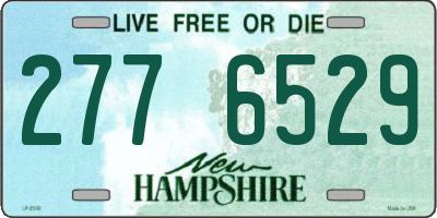 NH license plate 2776529