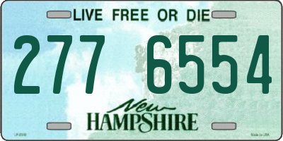 NH license plate 2776554