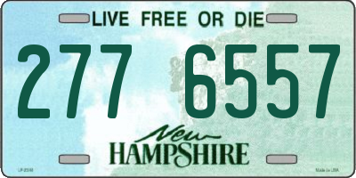 NH license plate 2776557