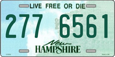 NH license plate 2776561