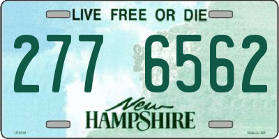 NH license plate 2776562