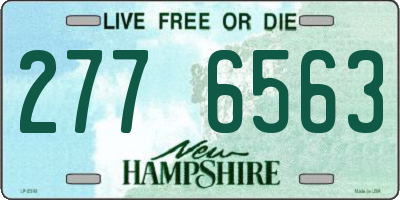 NH license plate 2776563
