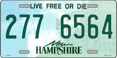 NH license plate 2776564