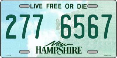 NH license plate 2776567