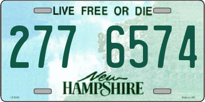 NH license plate 2776574