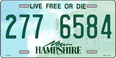 NH license plate 2776584