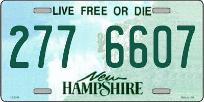 NH license plate 2776607