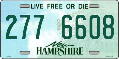NH license plate 2776608