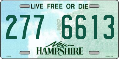 NH license plate 2776613