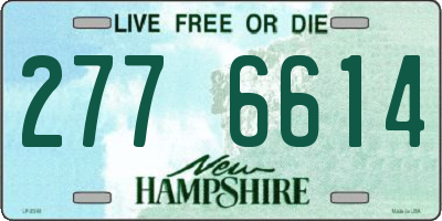 NH license plate 2776614